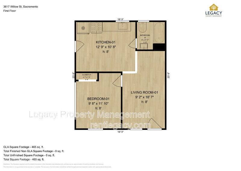 3617 Willow St #B, Sacramento, CA 95838 - House for Rent - Image 9