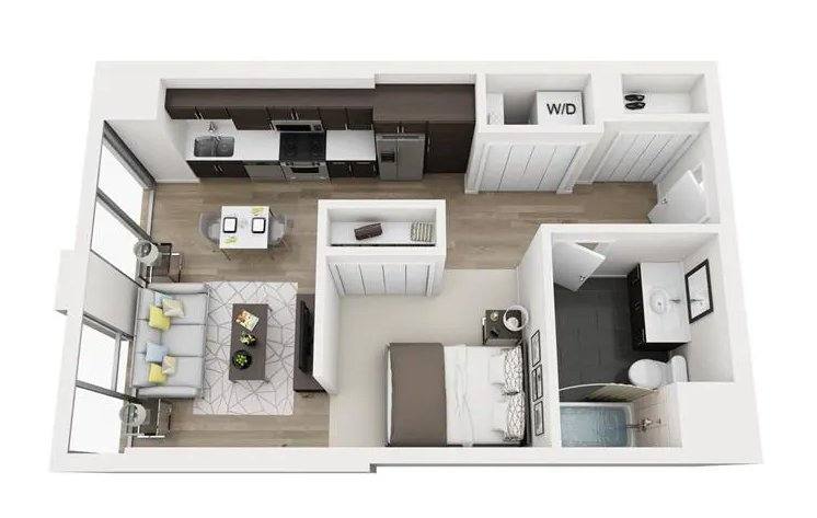 832 W Grace St #621, Chicago, IL 60613 - Apartment for Rent - Image 2