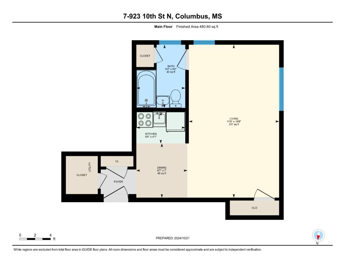 923 10th St N, Columbus, MS 39701 - Apartment for Rent - Image 14