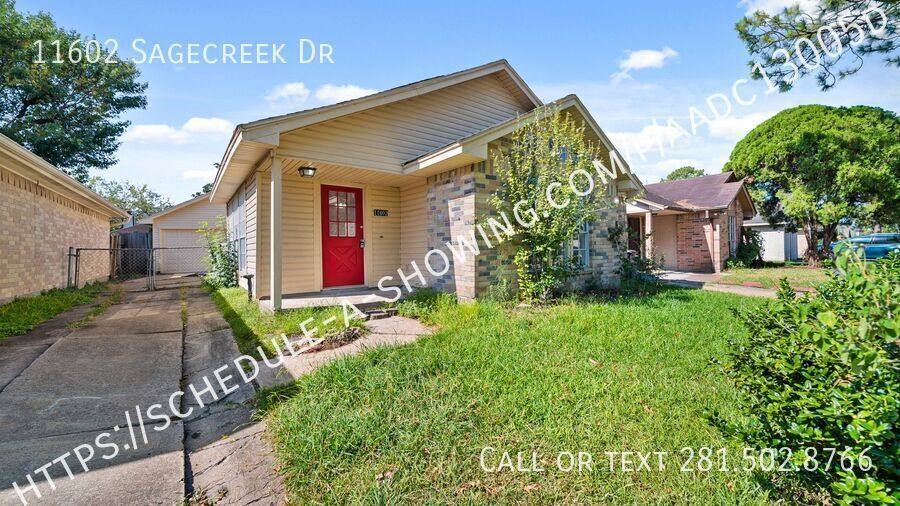 House for rent at 11602 Sagecreek Dr, Houston, TX 77089