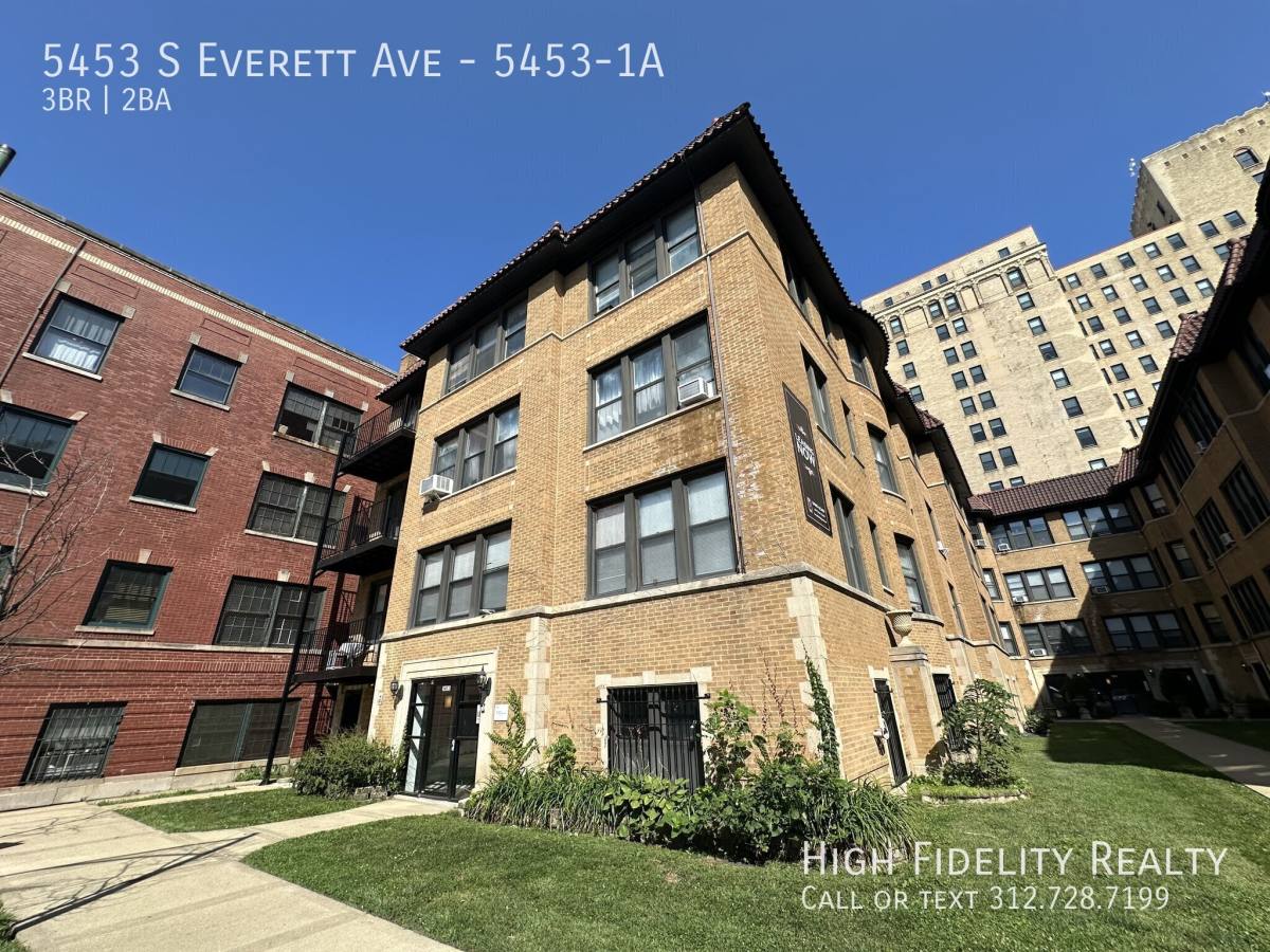 5453 S Everett Ave #1A, Chicago, IL 60615 - Apartment for Rent - Image 1