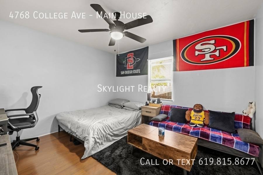 4768 College Ave, Main House, San Diego, CA 92115 - Apartment for Rent - Image 8