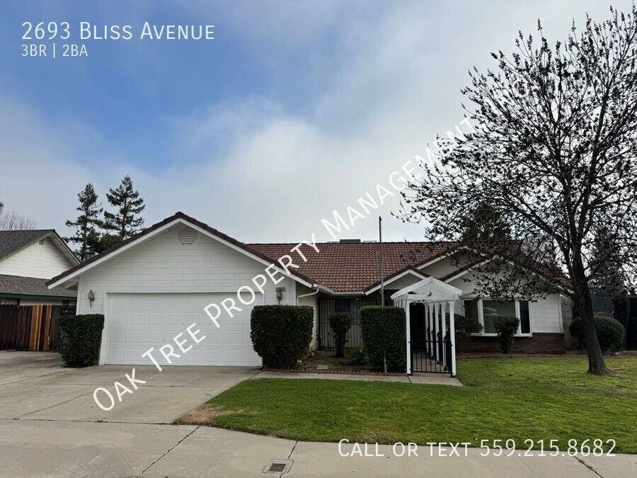 House for rent at 2693 Bliss Ave, Clovis, CA 93611