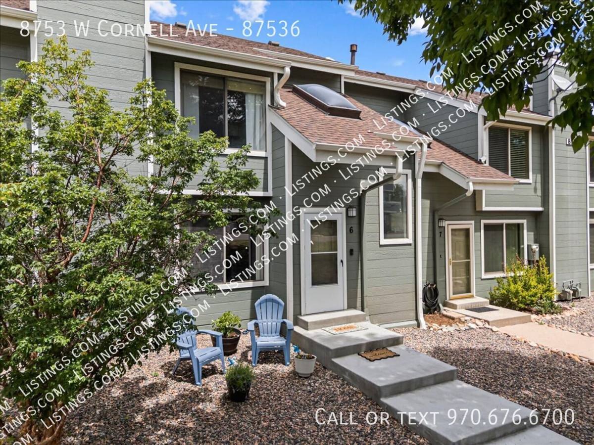 8753 W Cornell Ave #87536, Denver, CO 80227 - Townhouse for Rent