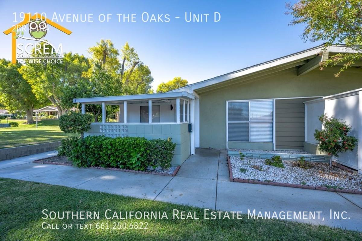 Apartment for rent at 19110 Avenue of The Oaks #D, Newhall, CA 91321