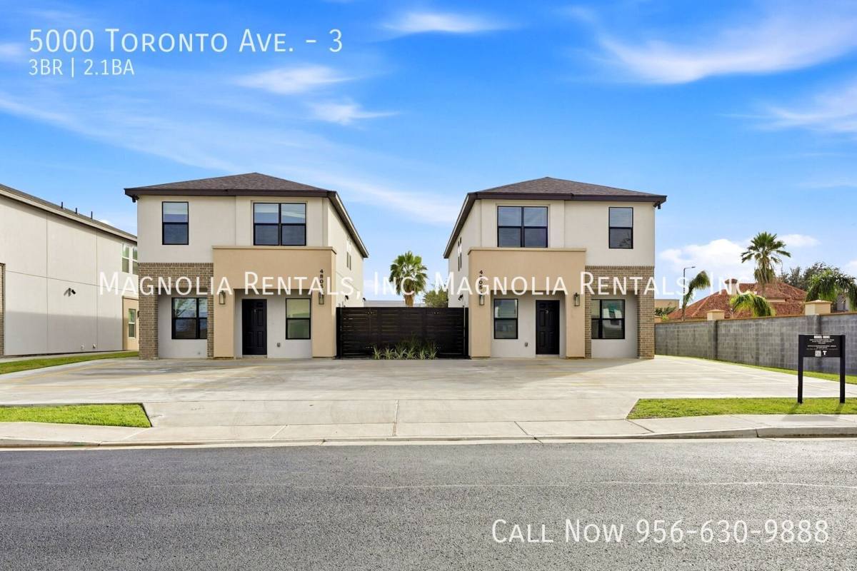 Townhouse for rent at 5000 Toronto Ave #3, McAllen, TX 78503
