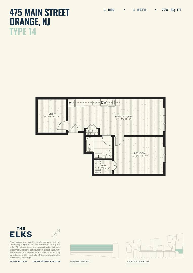 The Elks, 475 Main St, Orange, NJ 07050 - Apartment for Rent - Image 9