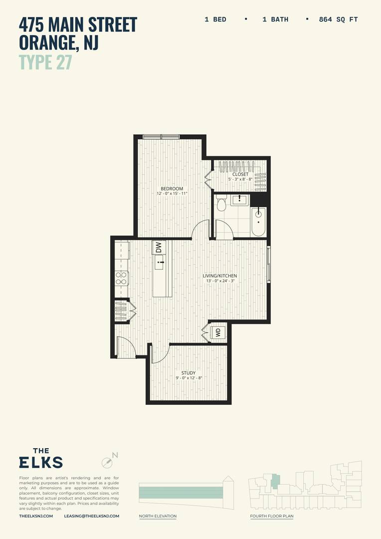 The Elks, 475 Main St, Orange, NJ 07050 - Apartment for Rent - Image 8