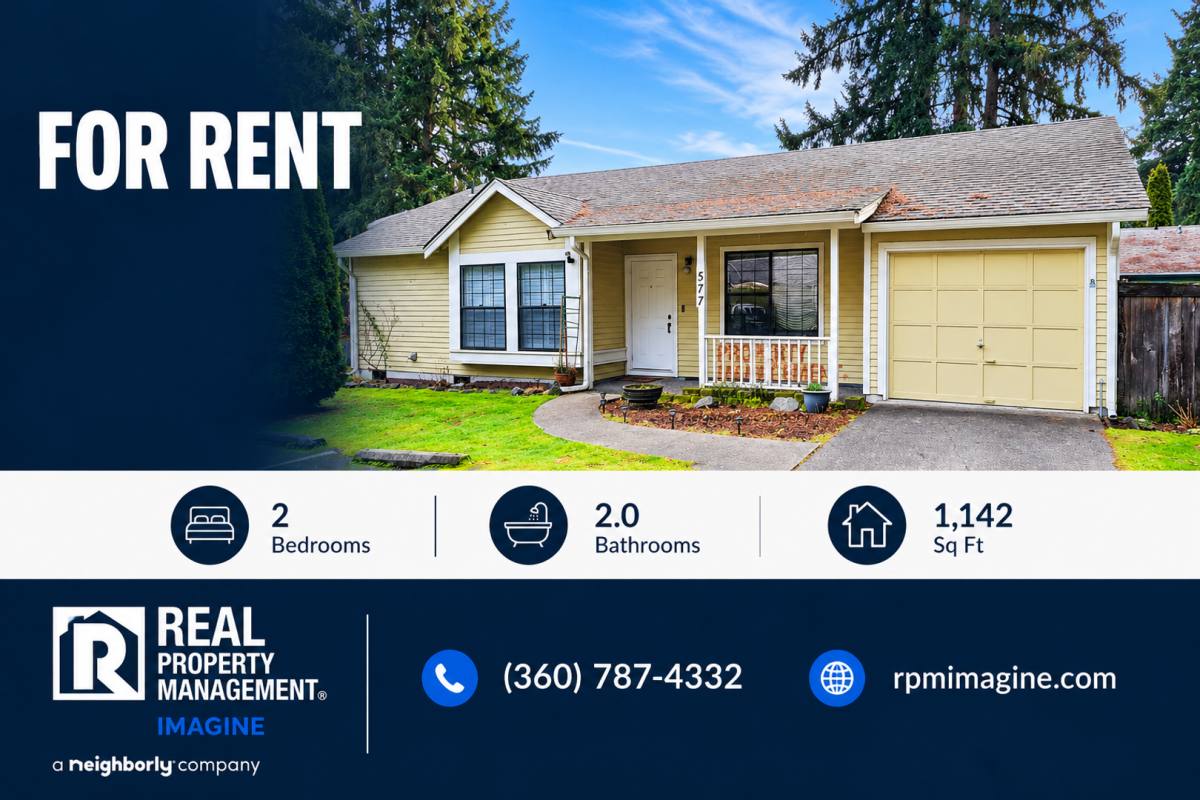 House for rent at 577 Malibu Dr SE, Lacey, WA 98503