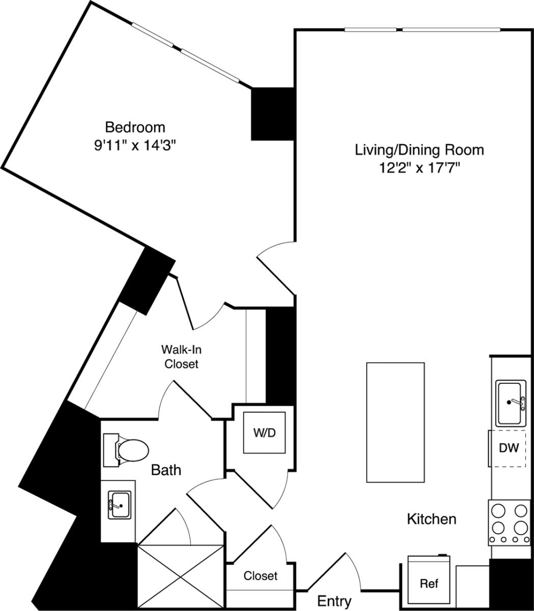 35 Lomasney Way #1909, Boston, MA 02114 - Apartment for Rent