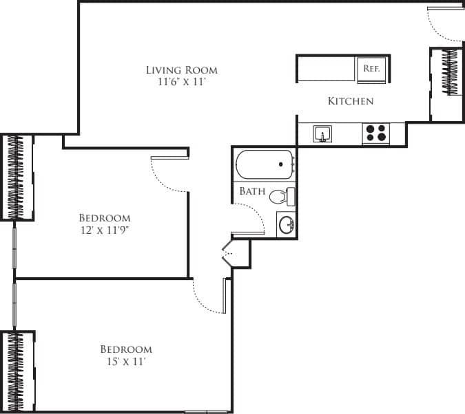 929 Massachusetts Ave #2-1F, Cambridge, MA 02139 - Apartment for Rent