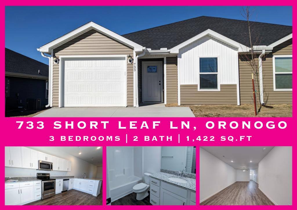 Townhouse for rent at 733 Short Leaf Lane, Oronogo, MO 64855
