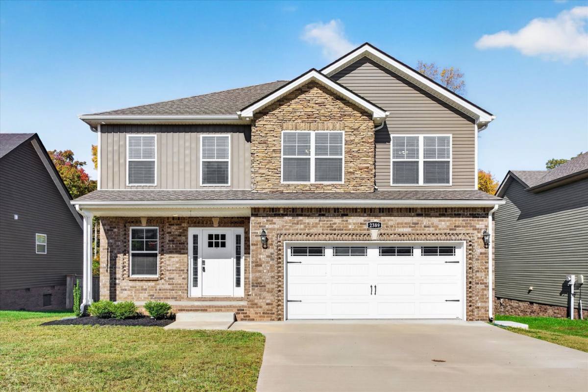 House for rent at 2389 Bridgeport Way, Clarksville, TN 37042