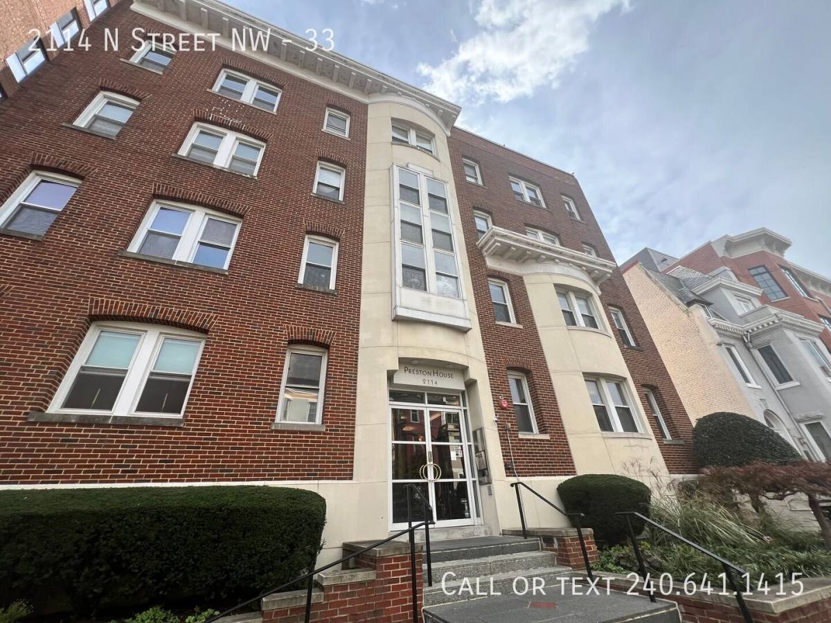 Condo for rent at 2114 N St NW #33, Washington, DC 20037