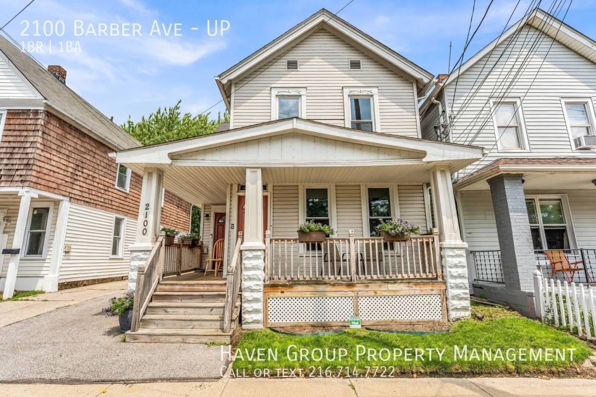 Apartment for rent at 2100 Barber Ave, Upstairs Unit, Cleveland, OH 44113