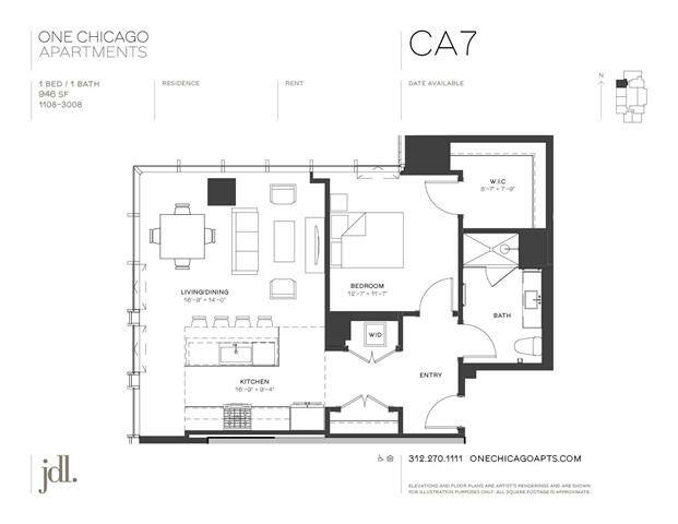 14 W Superior St #2408, Chicago, IL 60654 - Apartment for Rent - Image 1